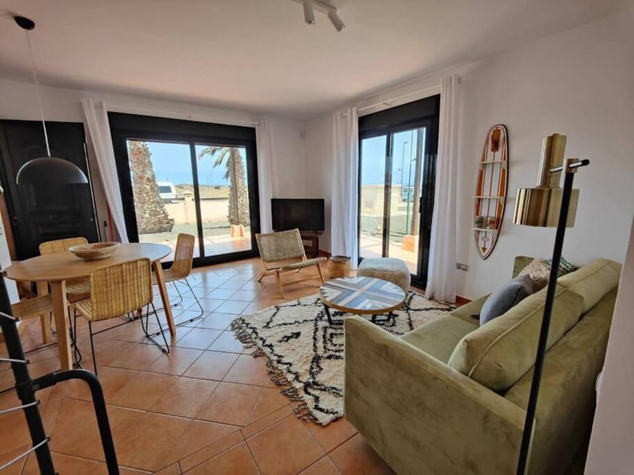 Villa Moana Vistas Al Mar Y Jacuzzi Lajares Exterior photo
